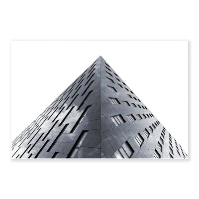 Geometric Architecture Art Print 50x70cm