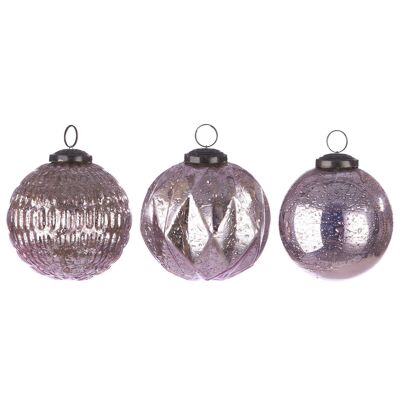 Glass bauble "Drop" sorted