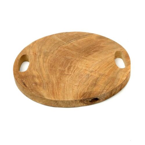 The Teak Root Tray - Natural - L