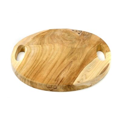 The Teak Root Tray - Natural - M