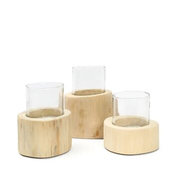 Le Trio de Bougies - Lot de 3 1