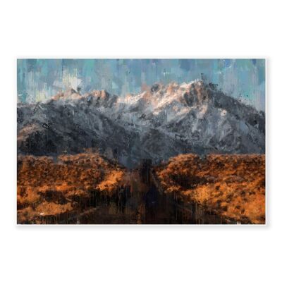 Impressionist Landscape Fine Art Print 50x70cm