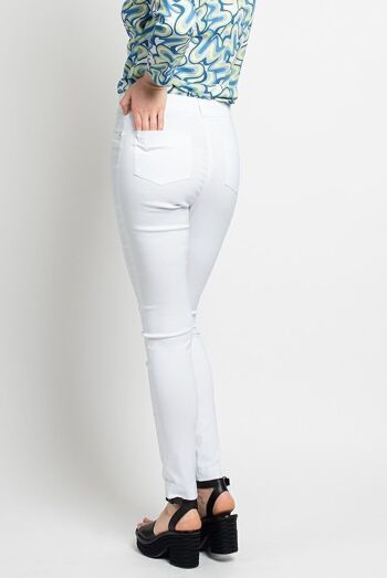 Pantalon blanc PYRAMIDE 3