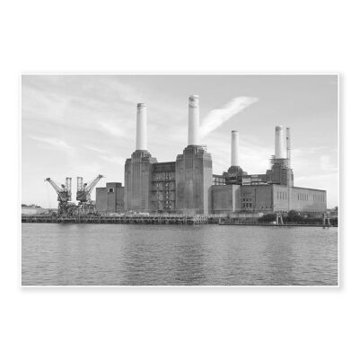 Battersea Power Station Art Print 50x70cm