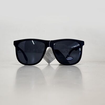 Matt black Visionmania sunglasses for men