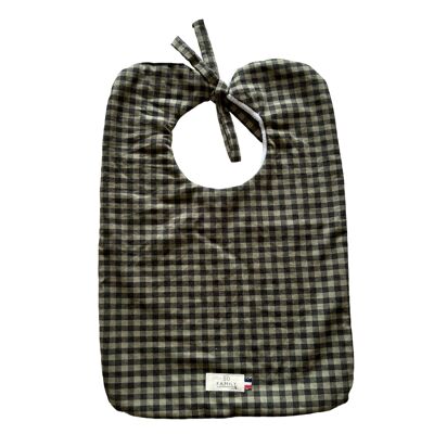 Lätzchen Marcel Gingham Green