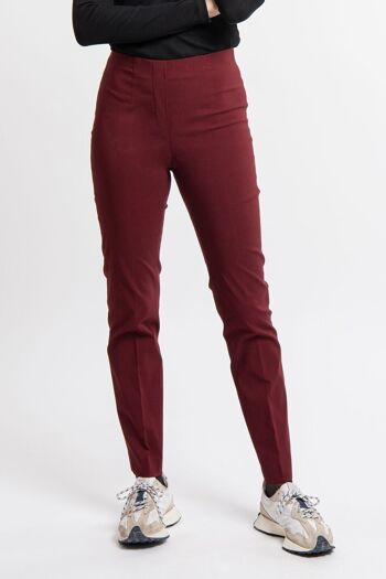 Pantalon lie de vin LIZE 2