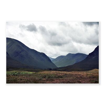 Landscape Of Scotland Art Print 50x70cm