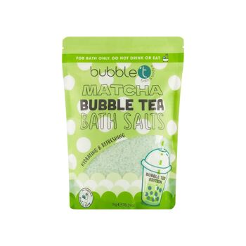 Sels de bain Matcha - Édition Bubble Tea (1KG) 1