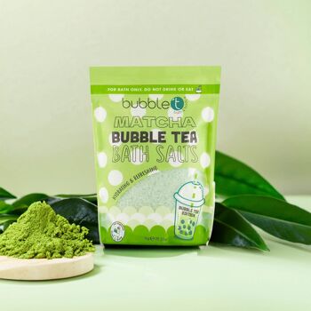 Sels de bain Matcha - Édition Bubble Tea (1KG) 2