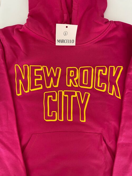 Sweat à capuche new rock city S