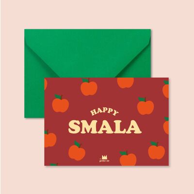 Greeting card - Happy smala
