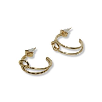 SST7011-110 Earrings Stainless Steel