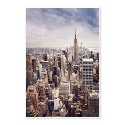 Manhattan View Art Print 50x70cm