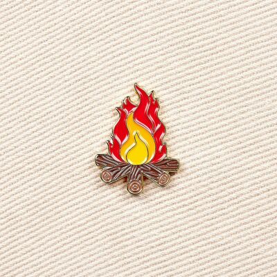 shit’s on fire pin