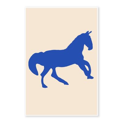Matisse Blue Horse Art Print 50x70cm