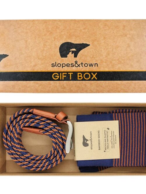 Gift Box belt Luis Edition and bamboo socks