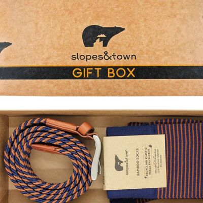 Gift Box cinturón Luis Edition y calcetines de bambú