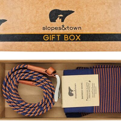 Gift Box cinturón Luis Edition y calcetines de bambú