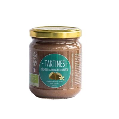 Crème de marrons d'Ardèche vanille - 250g
