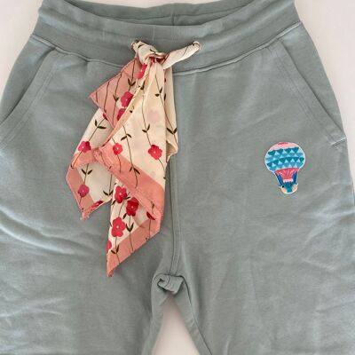 Hot air balloon green joggers