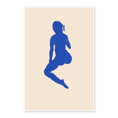 Matisse Female Seated Nude Art Print 50x70cm