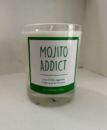 Bougie "Mojito Addict" 1