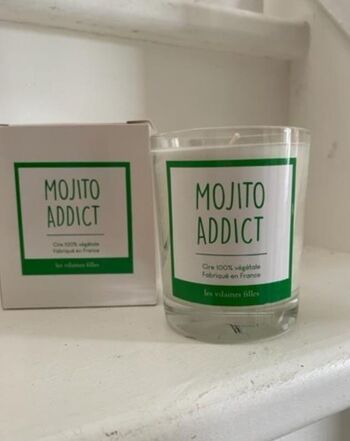 Bougie "Mojito Addict" 2