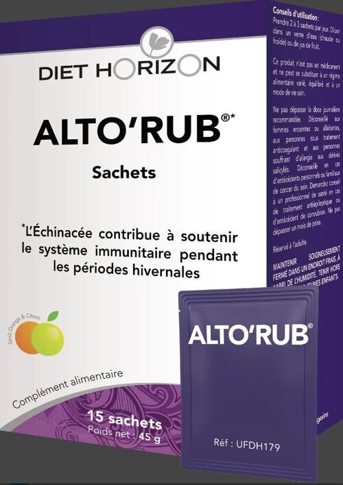 ALTO'RUB Sachets