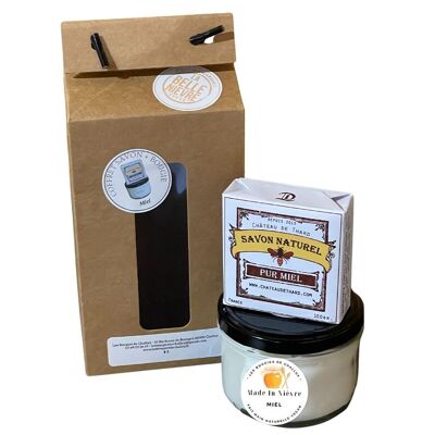 THE HONEY SOAP & CANDLE DUO MADE IN NIEVRE