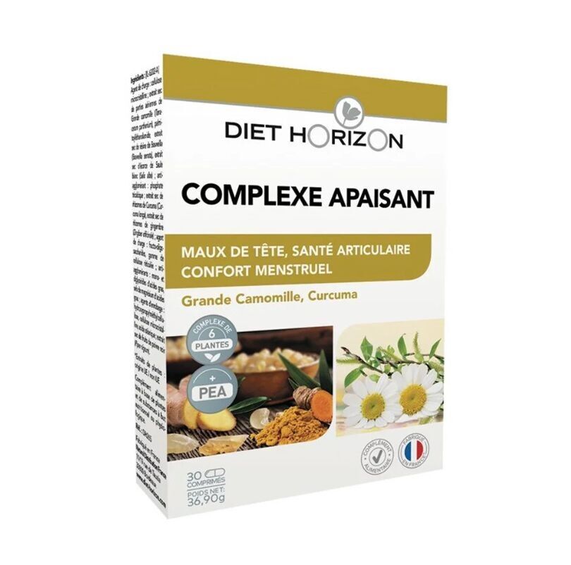 COMPLEJO CALMANTE 30 comprimidos DIET HORIZON