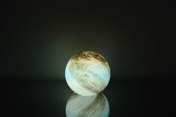Lampe de table en verre dans une palette de couleurs lever du soleil 2