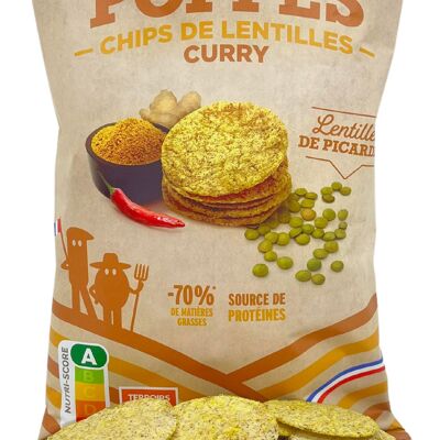 Chips de Lentejas - Sabor Curry