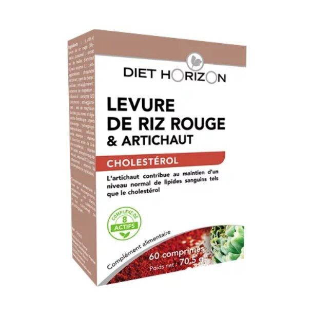 RISO ROSSO LIEVITO e CARCIOFO 60 compresse DIET HORIZON