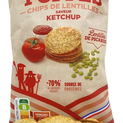 Lentil Crisps - Ketchup flavor