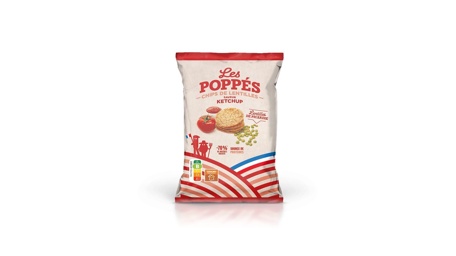 Lentil Crisps - Ketchup flavor