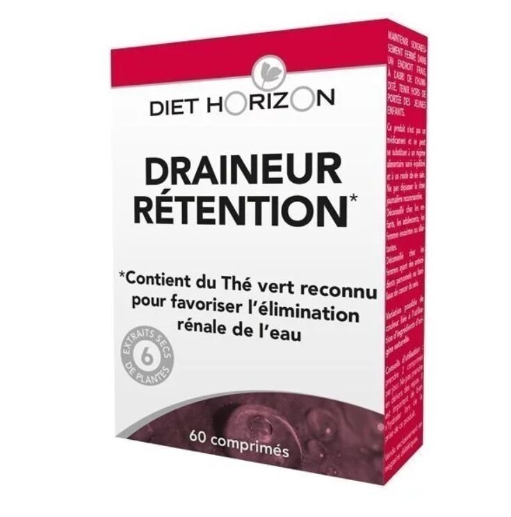 Scolapiatti di ritenzione 60 compresse Diet Horizon