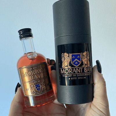 MORANT BAY EDICIÓN ESPECIAL NO.2 RON ROJO CARIBE MINIATURA 5CL