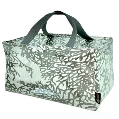 Cube insulated bag, "Caledonia" gray