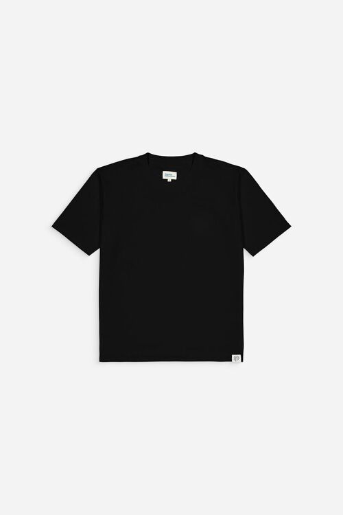 T-shirt Boxy Uni Noir