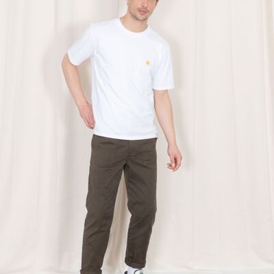 Boxy Sun T-shirt White