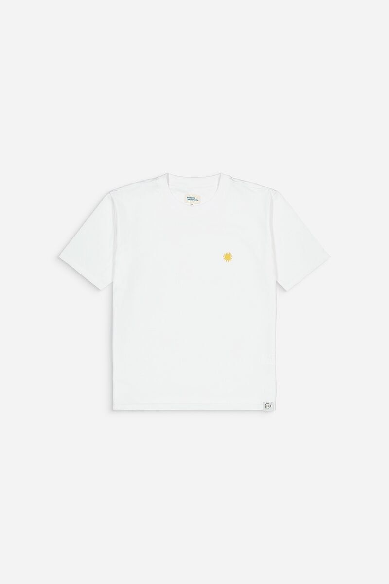 Boxy Sun T-Shirt Weiß
