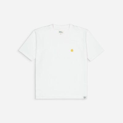 Boxy Sun T-Shirt Weiß