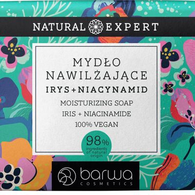 Savon en Barre Hydratant IRIS + NIACINAMIDE NOUVEAU - Barwa