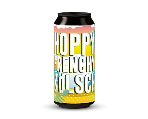 Bière Hoppy Frenchy Kölsch - Kölsch houblonnée - Canette 44CL