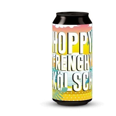 Bière Hoppy Frenchy Kölsch - Kölsch houblonnée - Canette 44CL