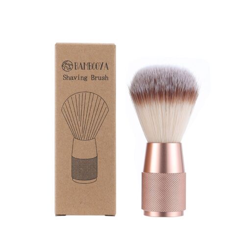 Bambooya Shaving Brush Rosè Gold