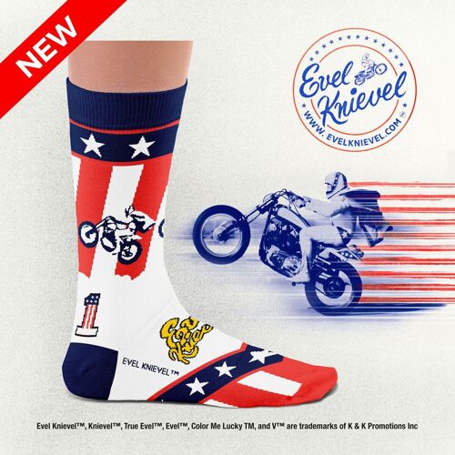 Evel Knievel Socks