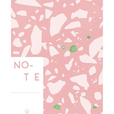 Mimosa Design - Cahier de notes - Terrazo