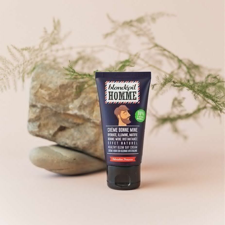 CREMA “GOOD GLOW” - Viso - 98% Naturale (50ml) - BLONDÉPIL HOMME